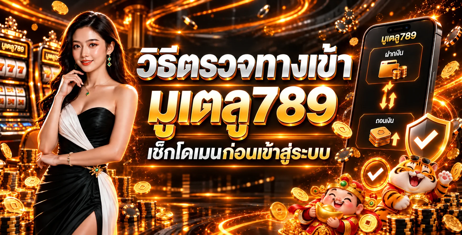 มูเตลู789 ทางเข้า | วิธีเช็กโดเมนก่อนล็อกอิน
