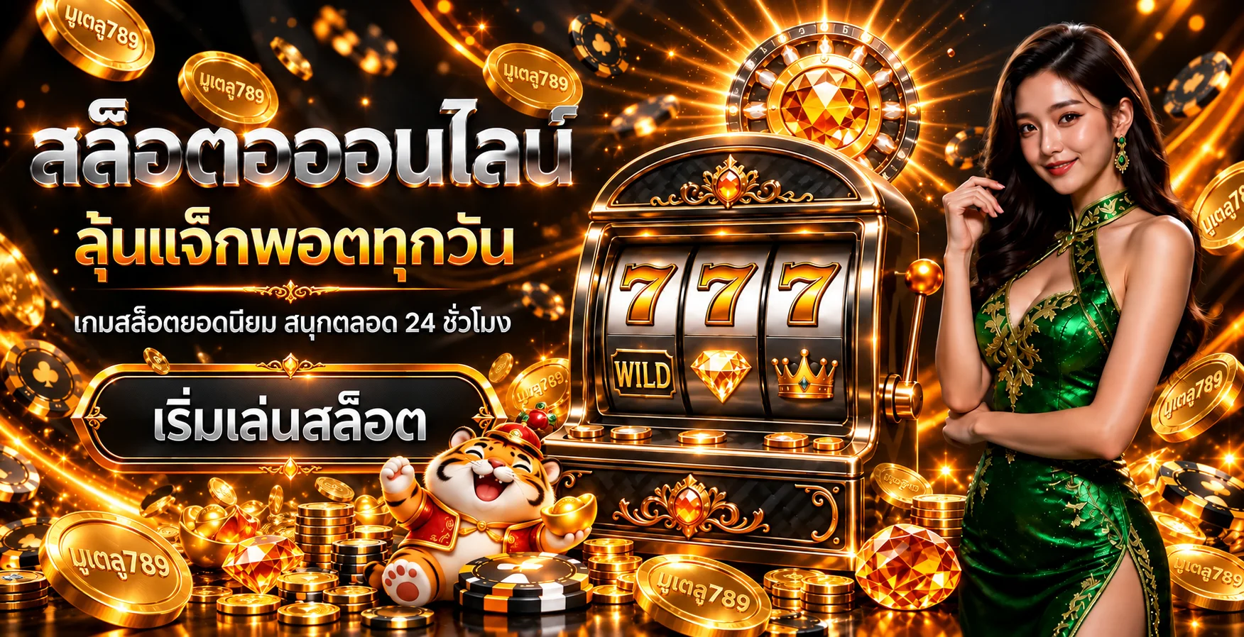 สล็อตออนไลน์ มูเตลู789 พร้อมสล็อตและตัวละครนำโชค